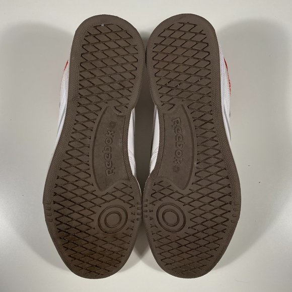 Reebok x Eric Emanuel Club C 85 White / Red mens size US 9.5 - Picture 7 of 7